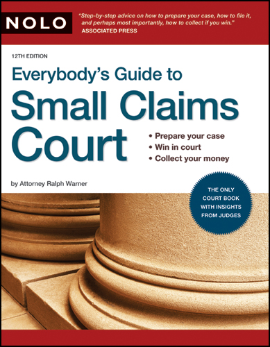 Title details for Everybody's Guide to Small Claims Court by Ralph Warner - Available